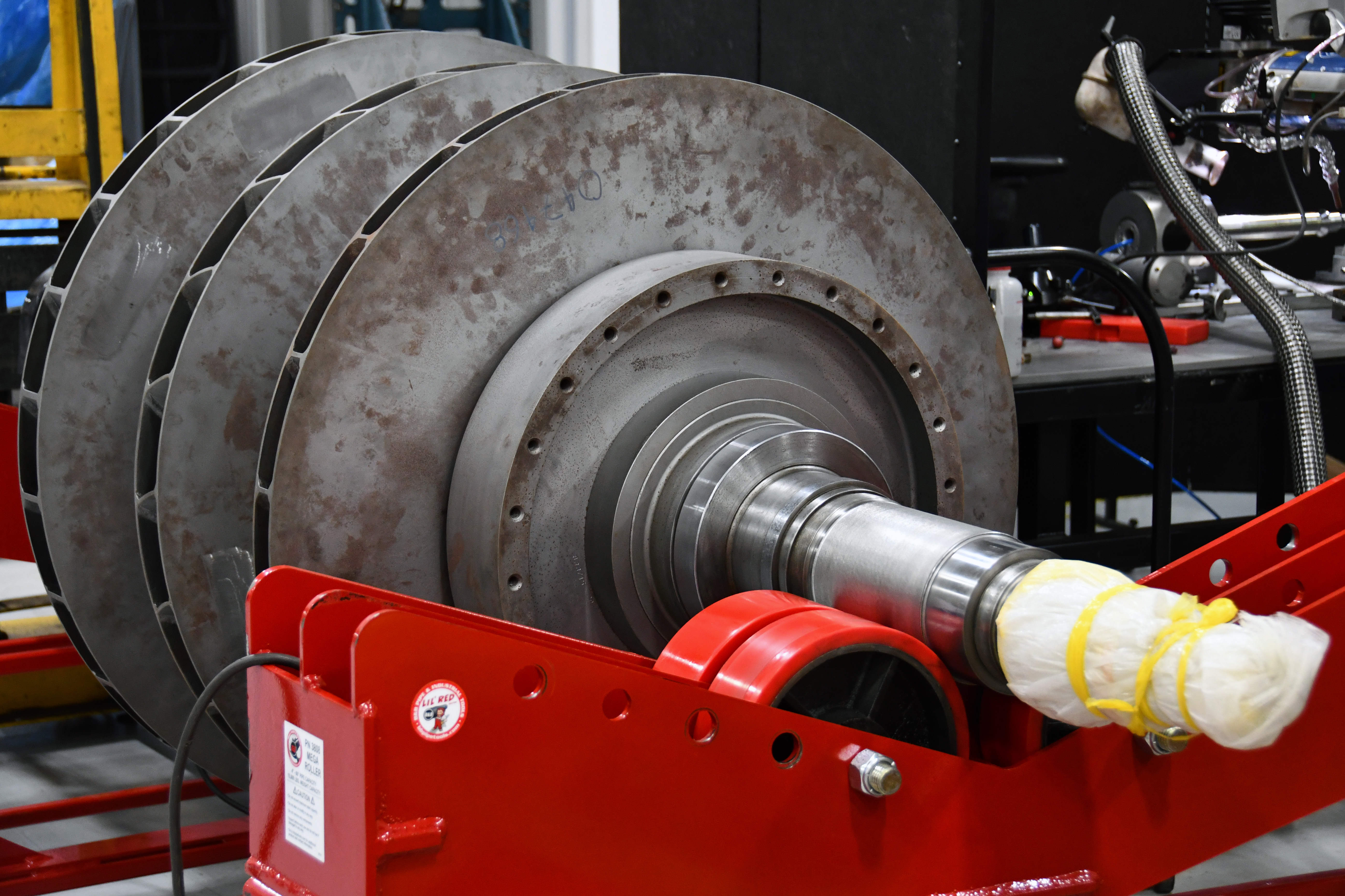 Laser Weld Repair: Turbine Rotor