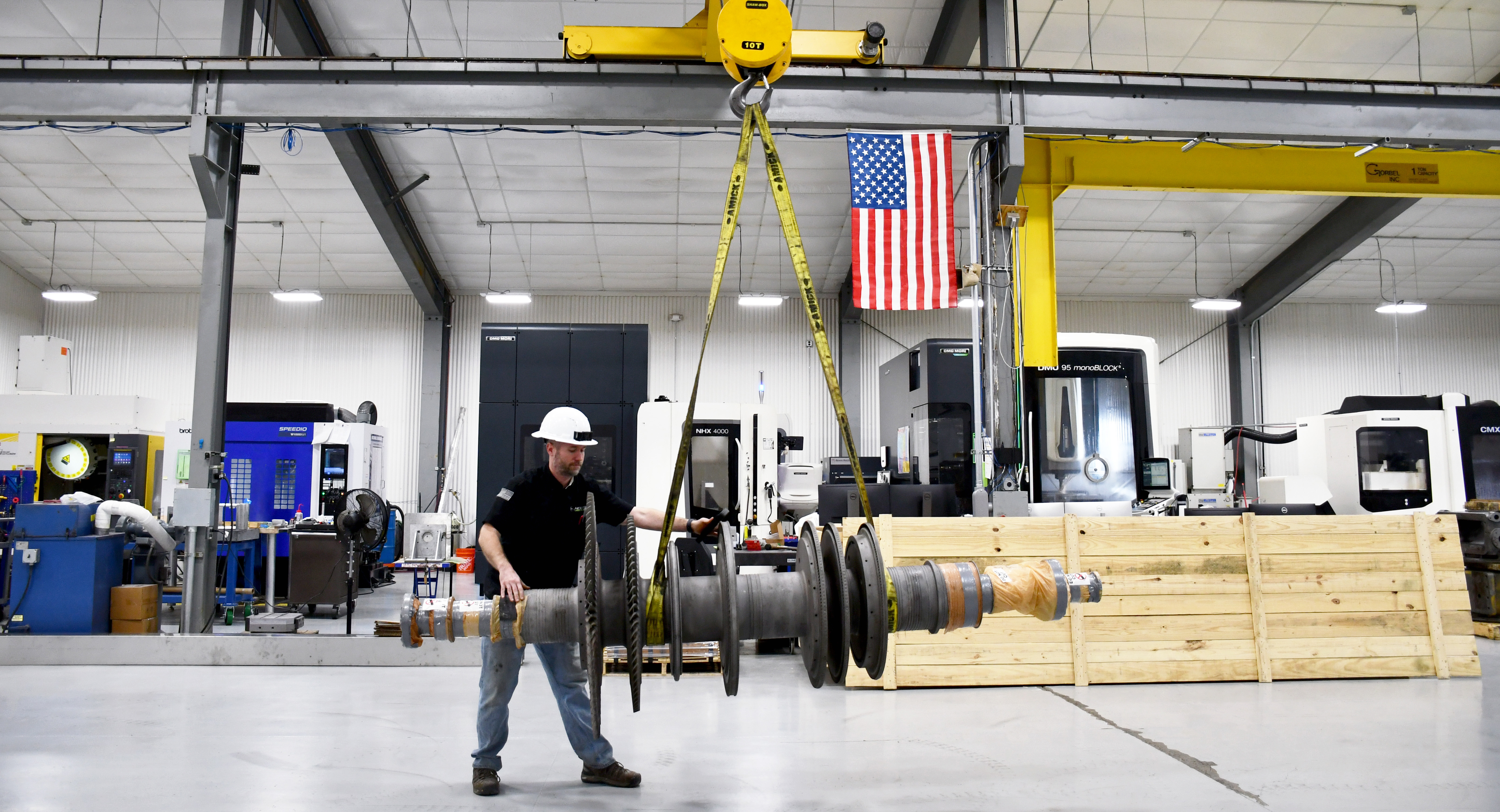 Laser Weld Turbine Rotor Repair